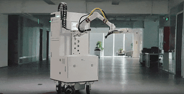 米兰·(milan)中国协作机器人:腻子乳胶漆喷涂一体机器人